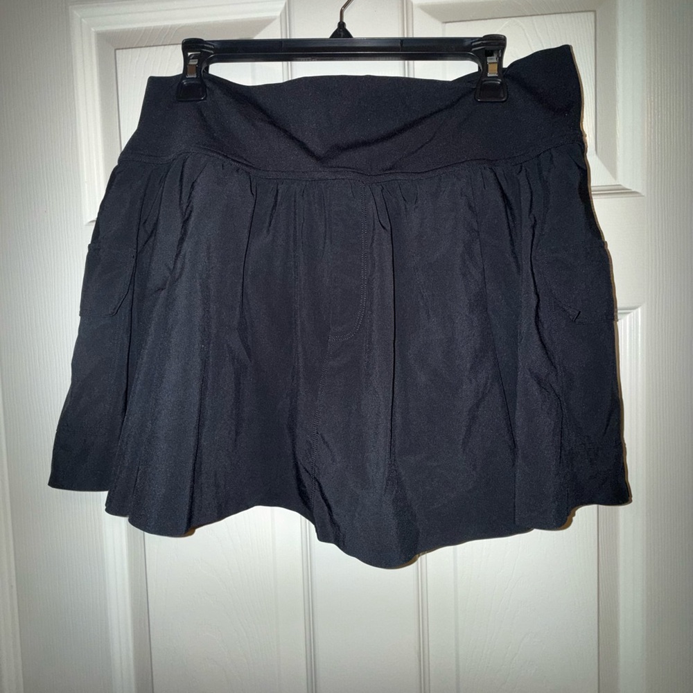 aerie Black Skort Shorts